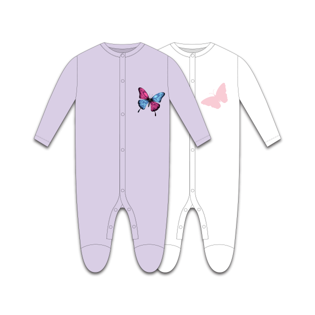 Baby Sleepsuit 2 Pcs Pack Coming Soon!